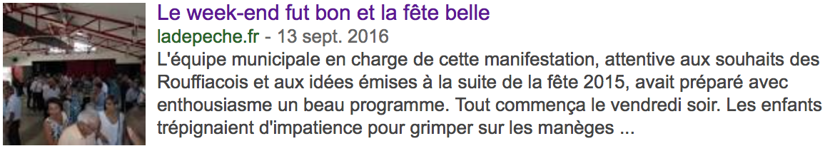 Le week-end fut bon et la fête belle - La Dépêche